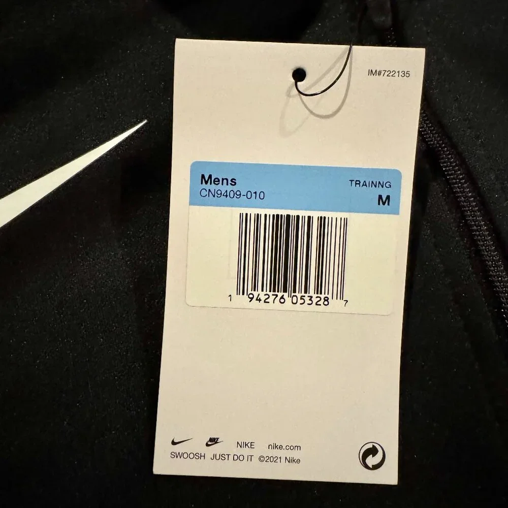 NWT!! Chapman University Baseball Nike Men's Epic Knit Jacket 2.0 Black - Med - Picture 4 of 4